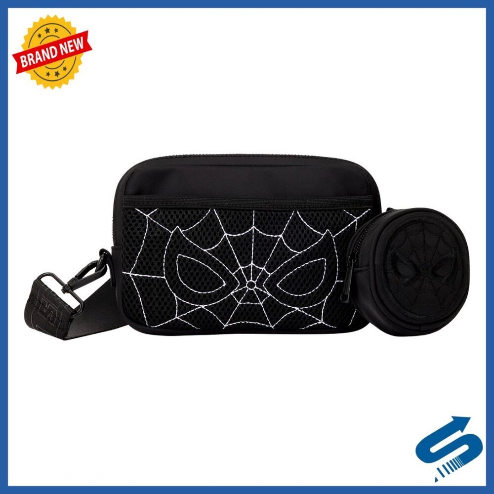 Marvel Spider-Man Sling Bag with Detachable Coin Pouch